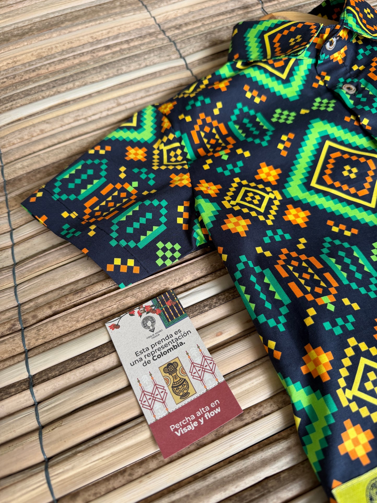 Camisa afro para niños Algodón 100%- Carambolo