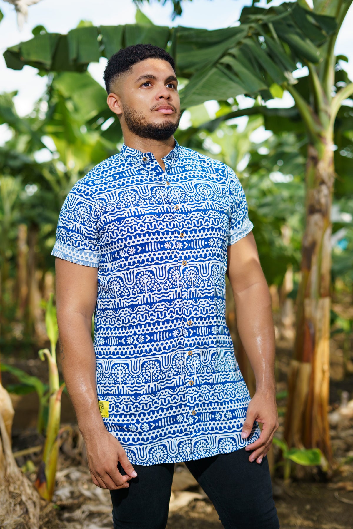 Camisón unisex. Estampado Río Suriquí