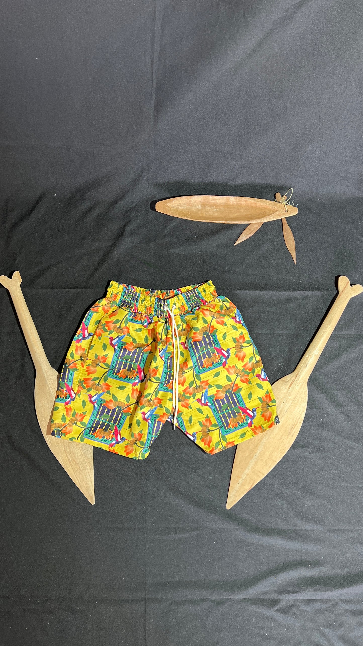 Pantaloneta de baño- Diseño Ventana Bolillo