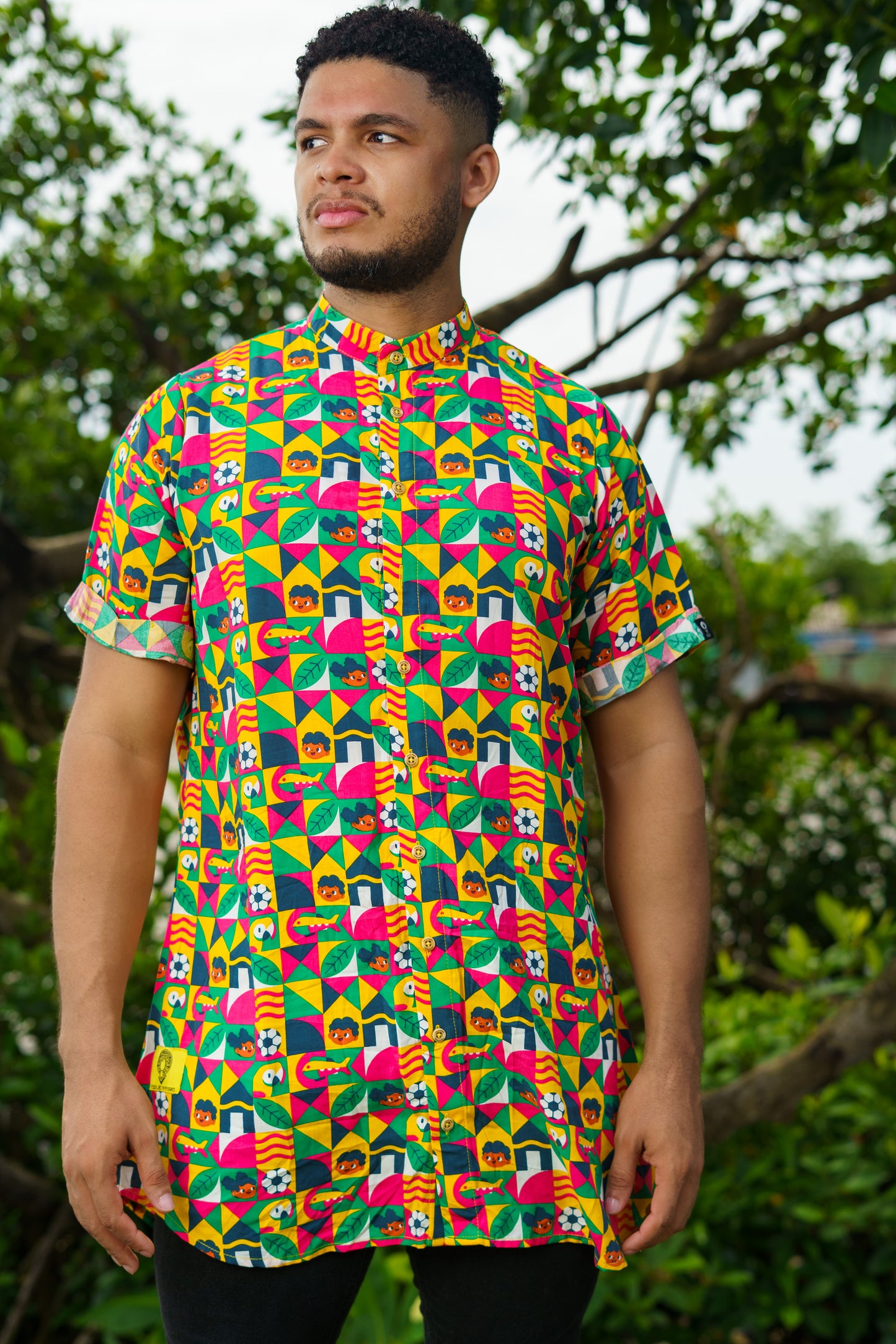 Camisón Unisex estampado Obrero
