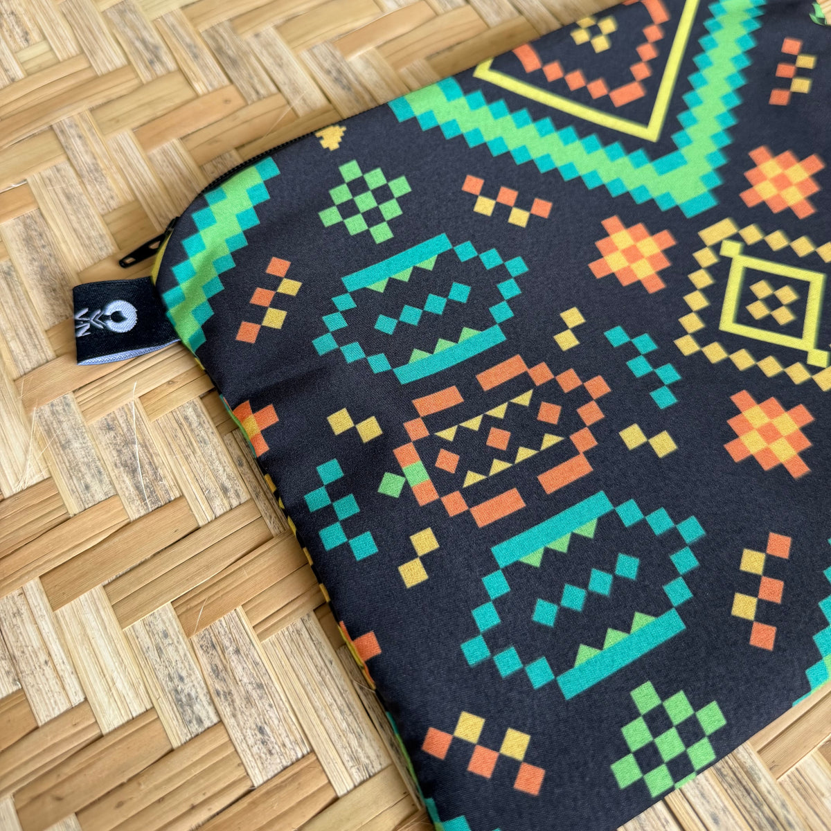 Cartuchera estampado- Rombos de Carambolo
