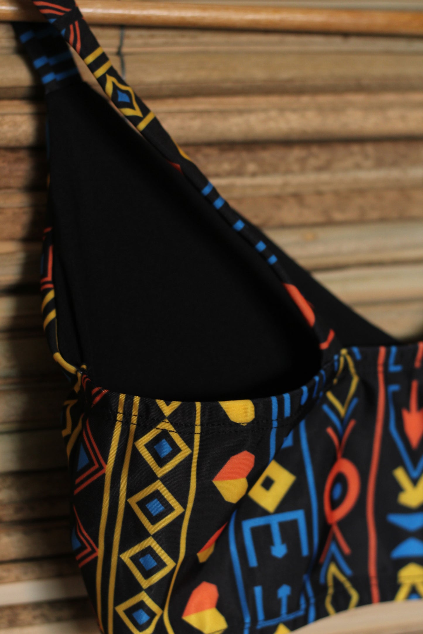 Top El Alba - Ropa Afro Colombiana – diseño étnico colombiano Visaje Negro
