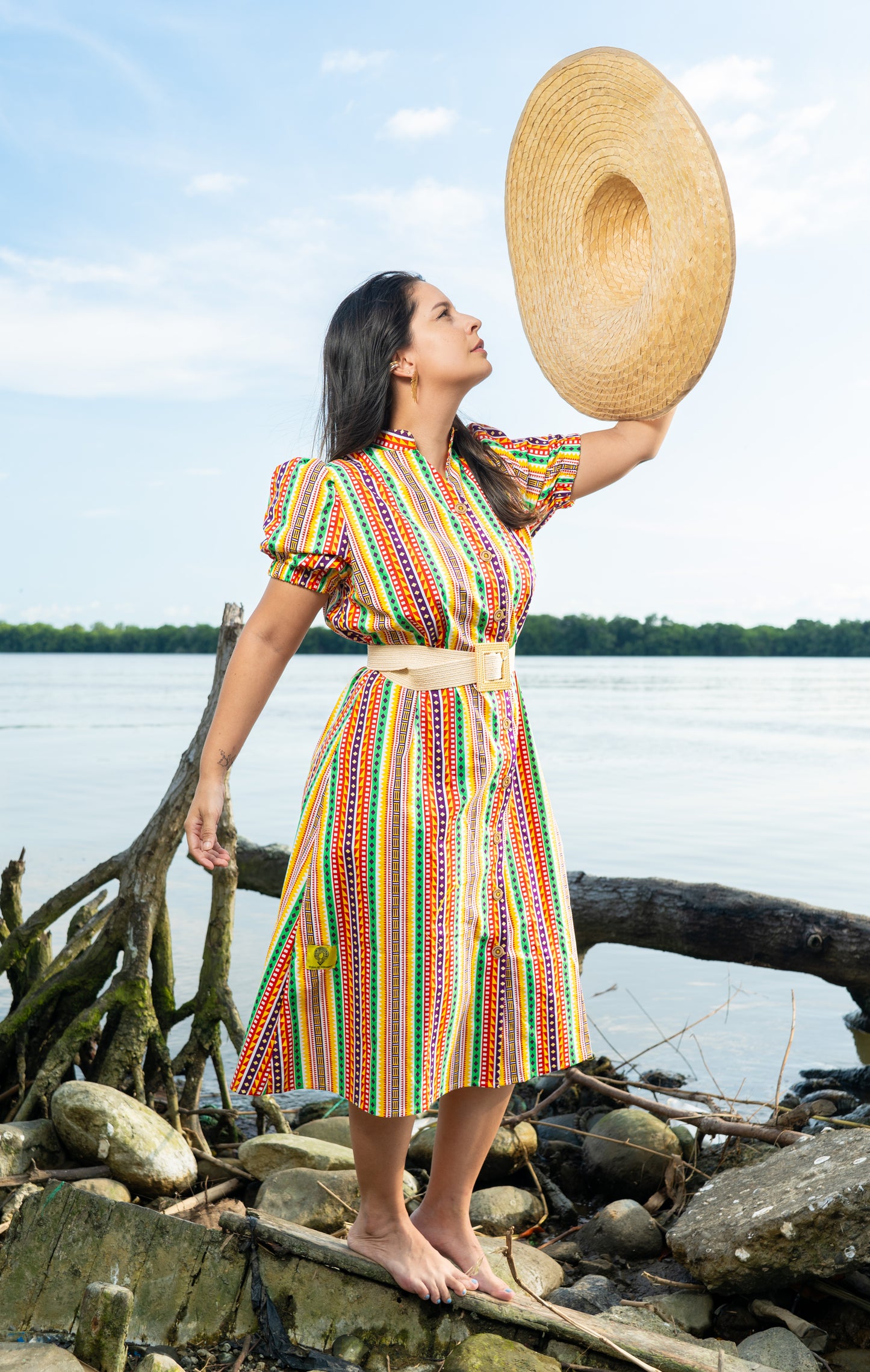 CamiVestiso+correa. Estampado Caminos