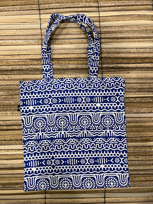 Tote bag/ bolsa de tela diseño Rio Suriquí. 100% algodón.
