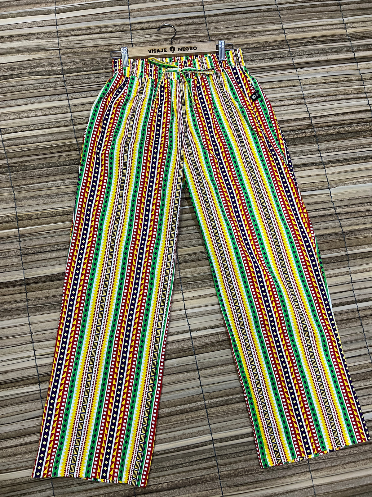 Pantalón  Estampado unisex Bota Ancha diseño Caminos. 100% algodón.