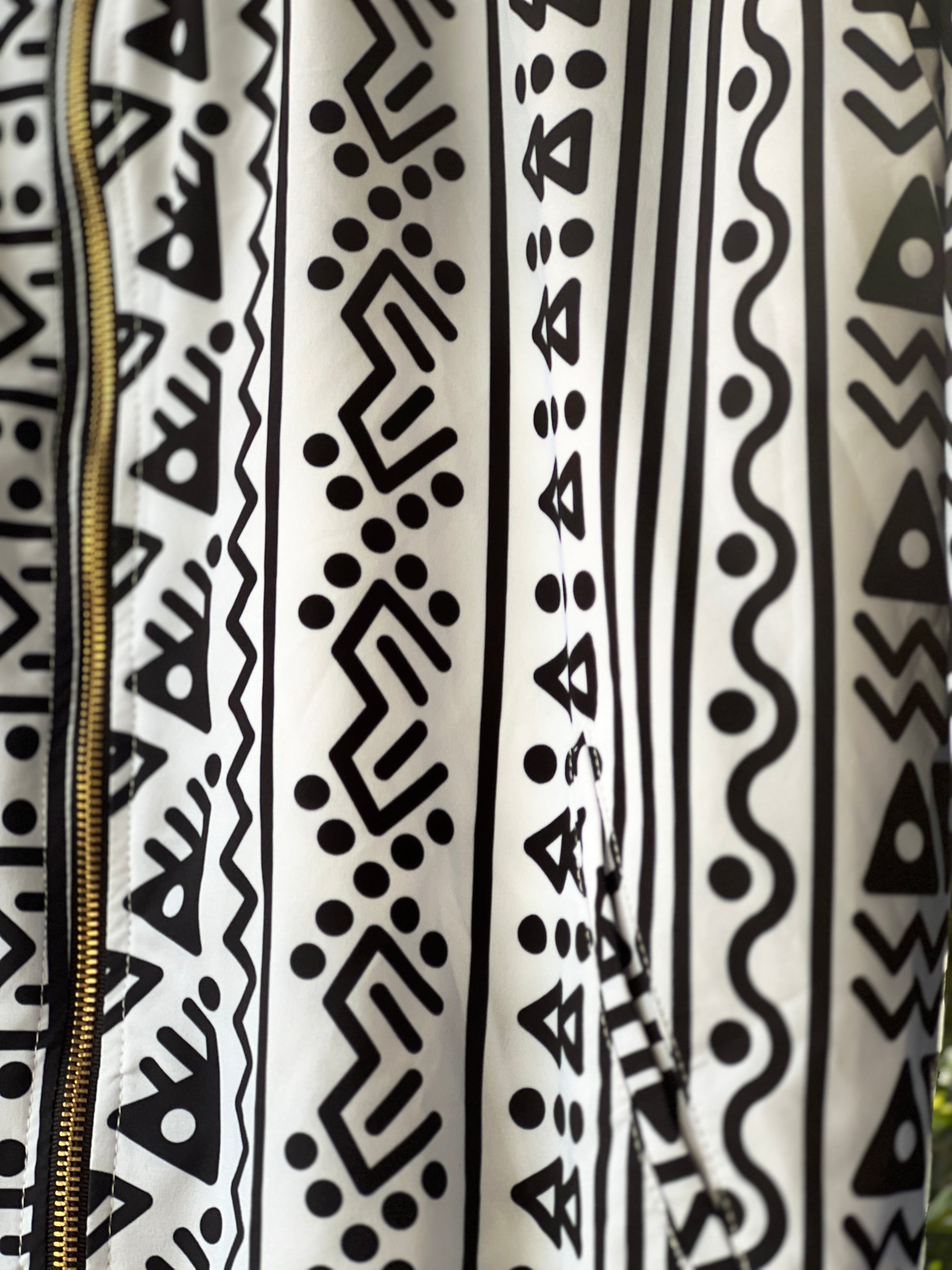 Chaqueta Tambo - Ropa Afro Colombiana – diseño étnico colombiano Visaje Negro