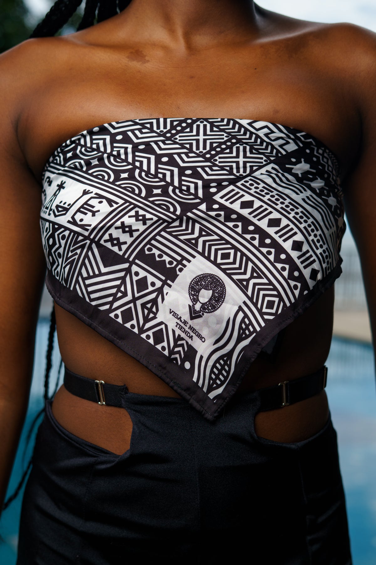 Pañuelo/Pañoleta Diseño Cultura Afrofuturista