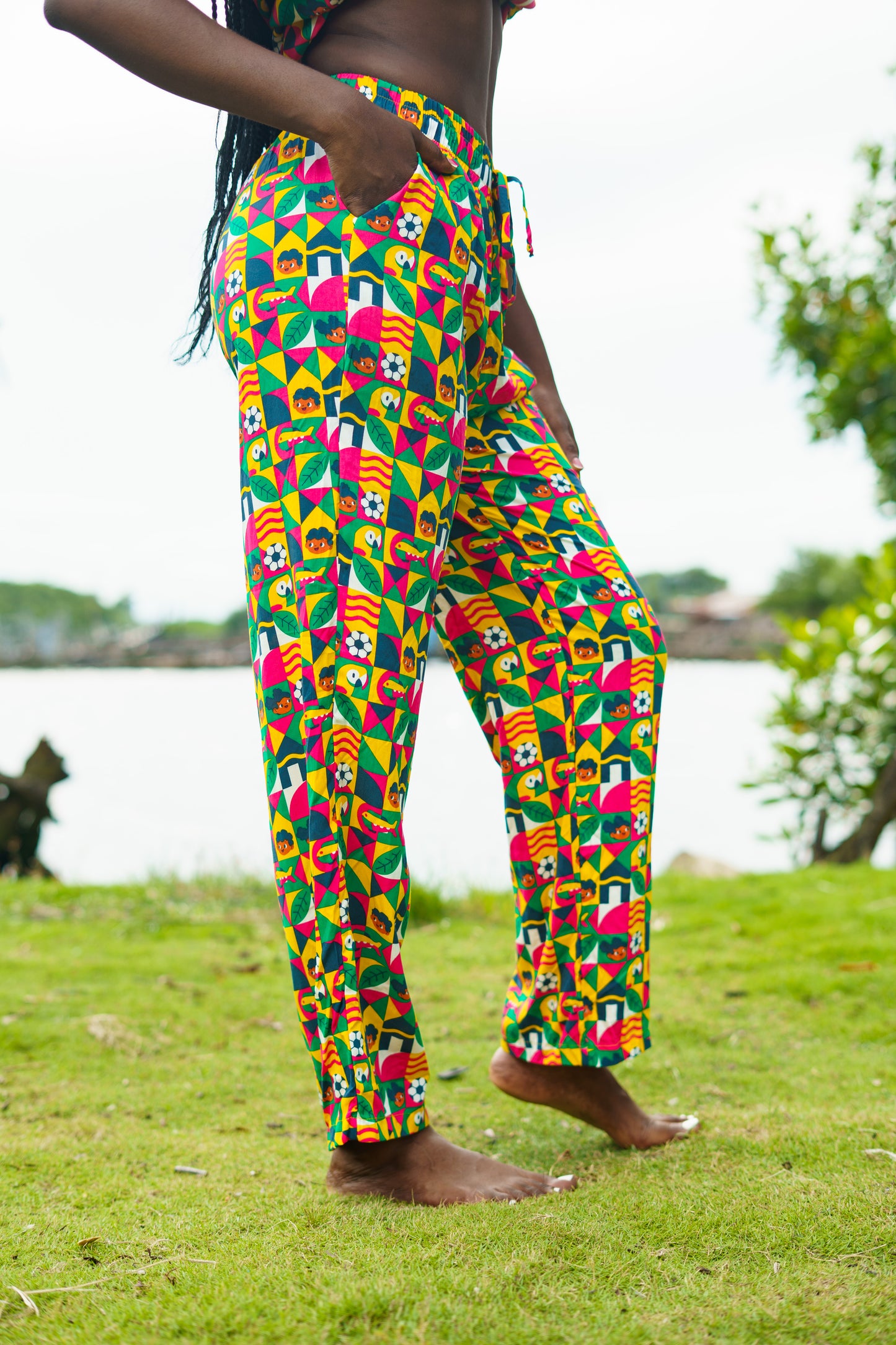 Pantalón Unisex Bota Ancha Diseño Obrero