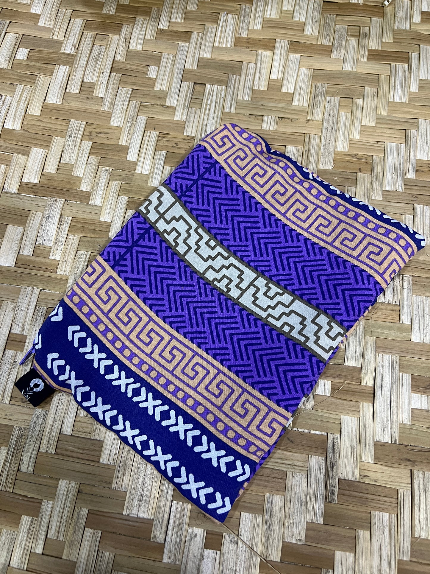 Monedero grande- Tierra Viva – diseño étnico colombiano Visaje Negro