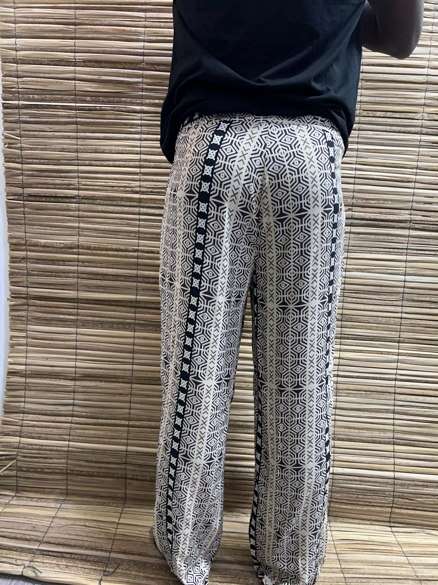 Pantalón estampado unisex Bota Ancha Diseño Barcaza