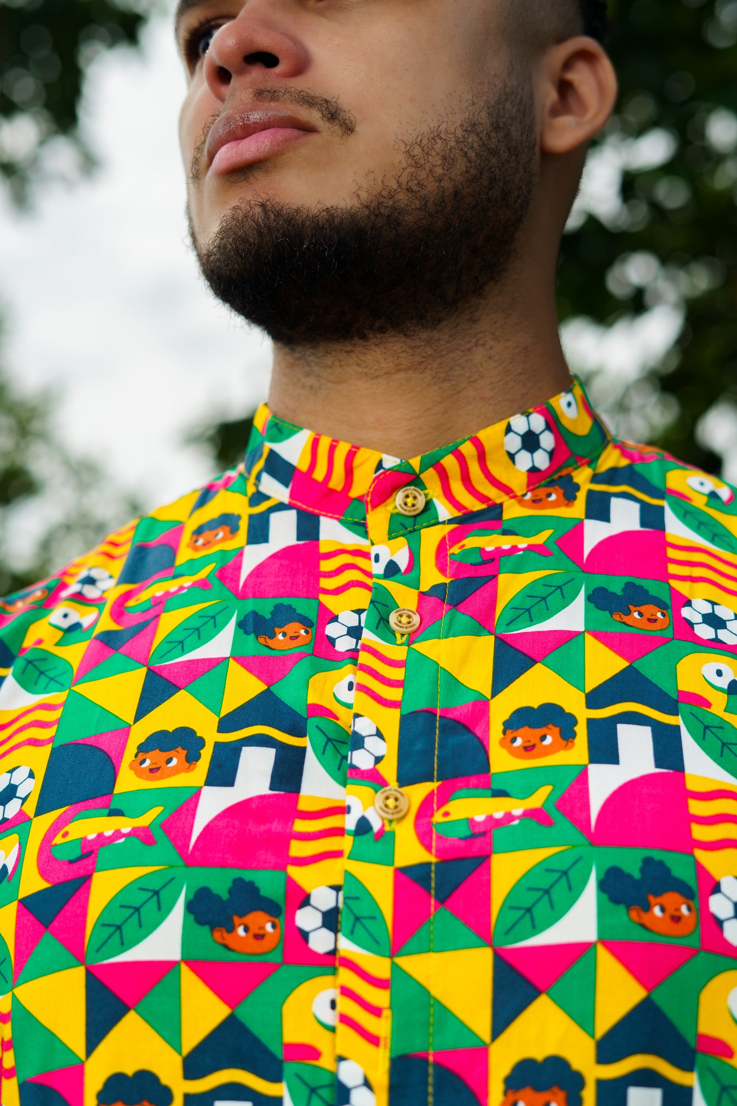 Camisón Unisex estampado Obrero