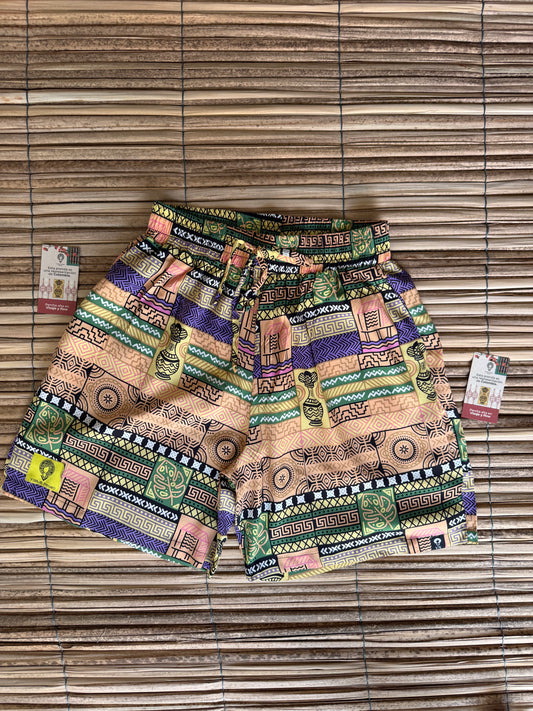 Bermuda/Short unisex estampado  Artesanos