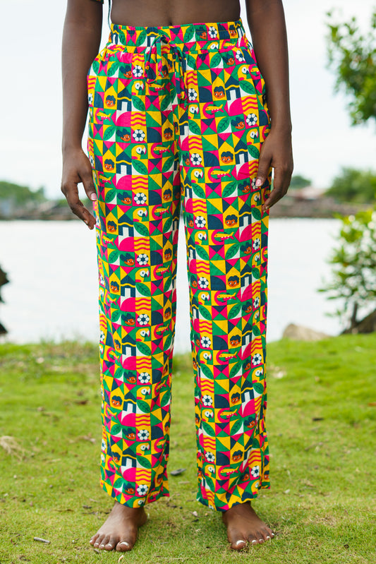 Pantalón Unisex Bota Ancha Diseño Obrero