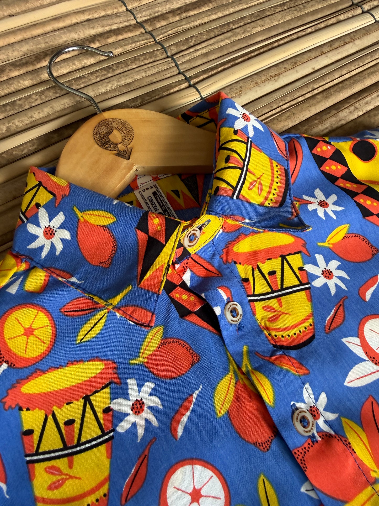 Camisa infantil afrocolombiana- Sexteto