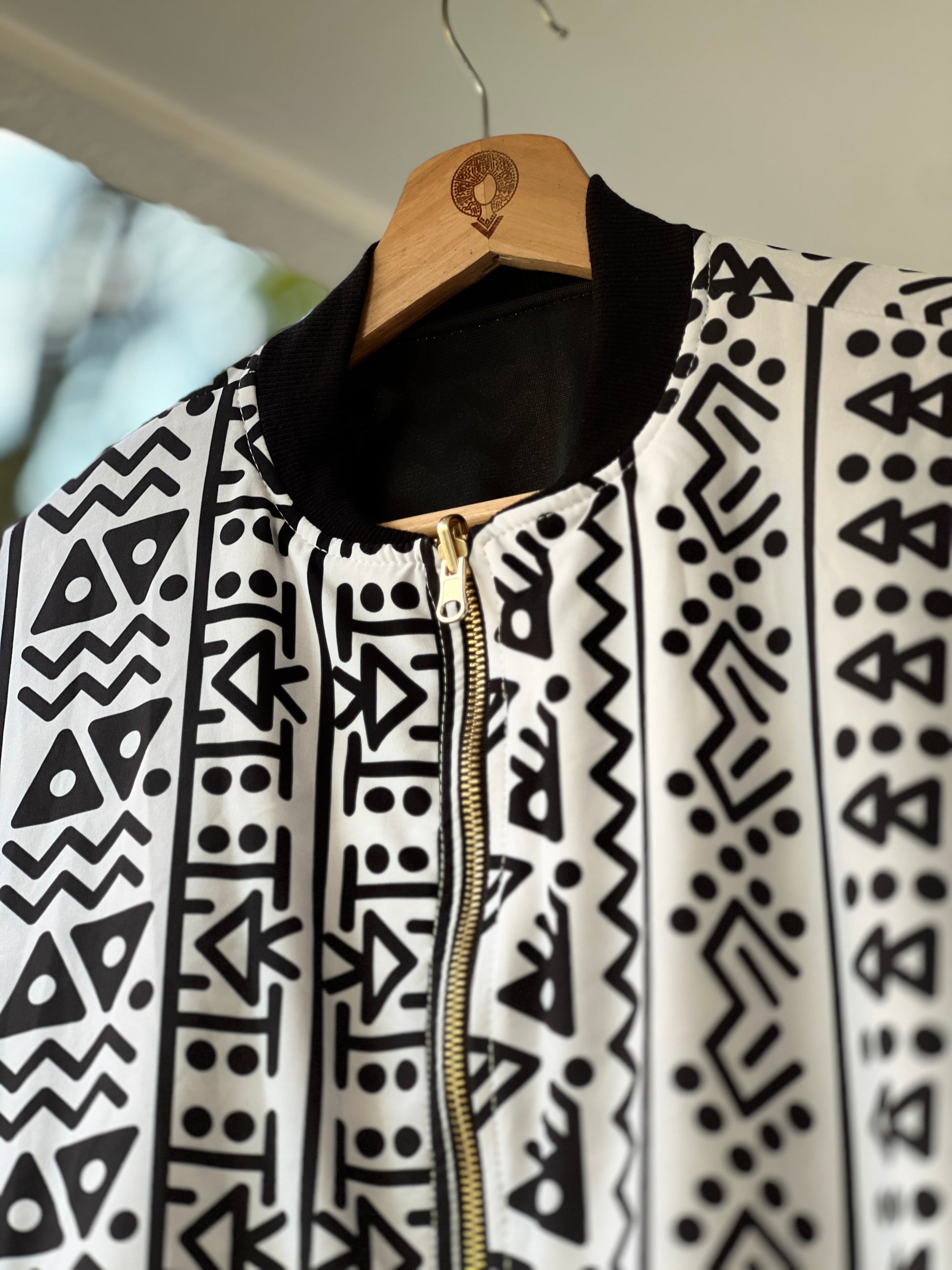 Chaqueta Tambo - Ropa Afro Colombiana – diseño étnico colombiano Visaje Negro