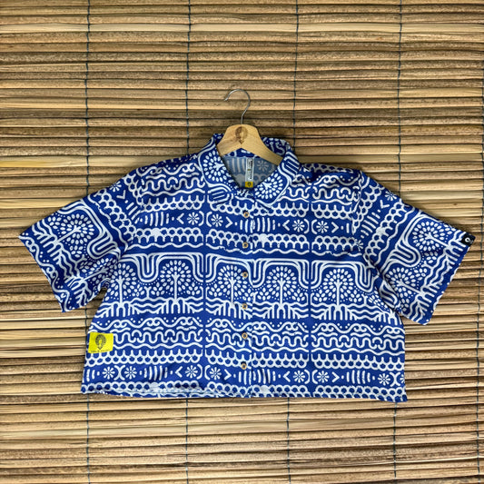 Camisa Crop Top estampado Rio Suriquí