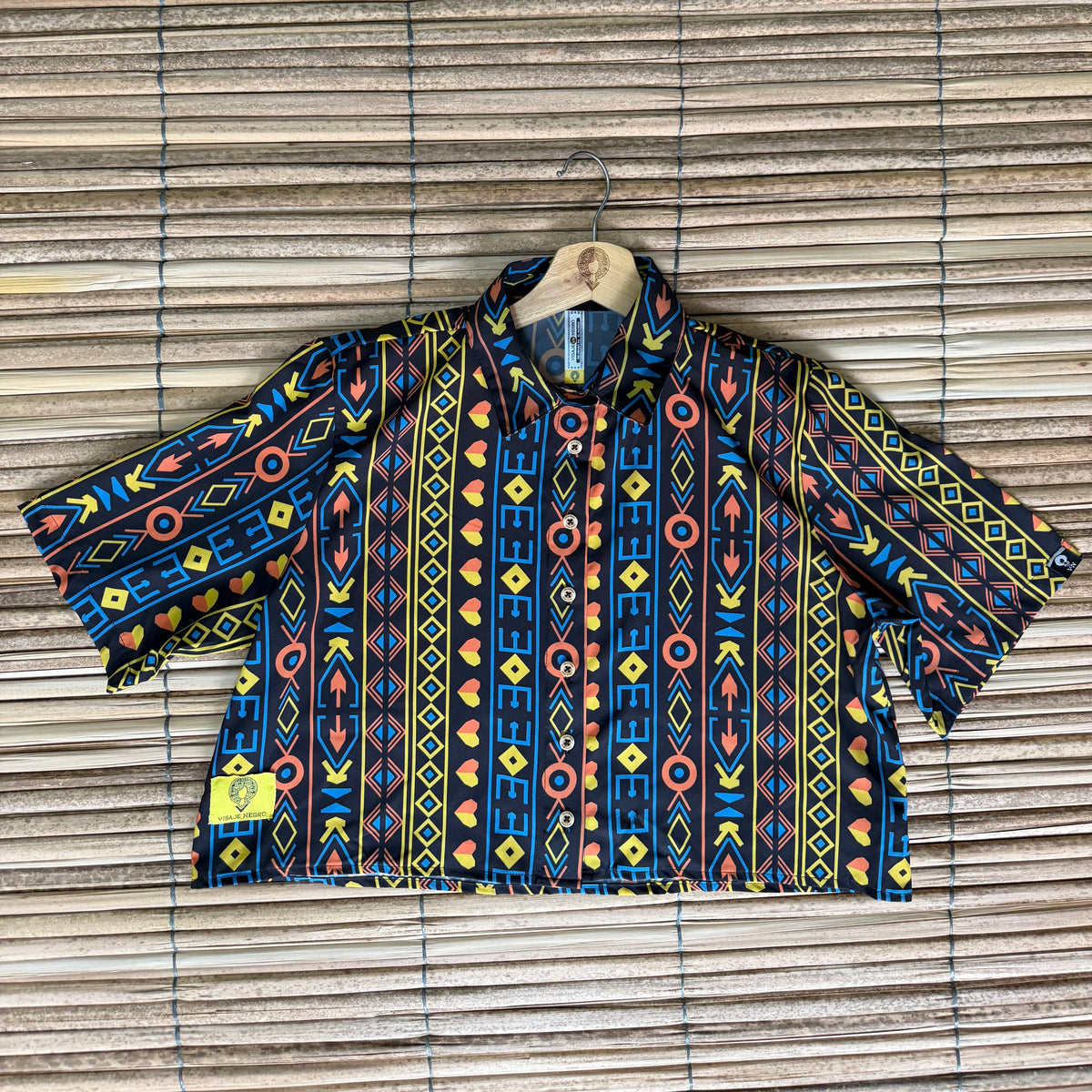 Camisa Crop Top estampado El Alba