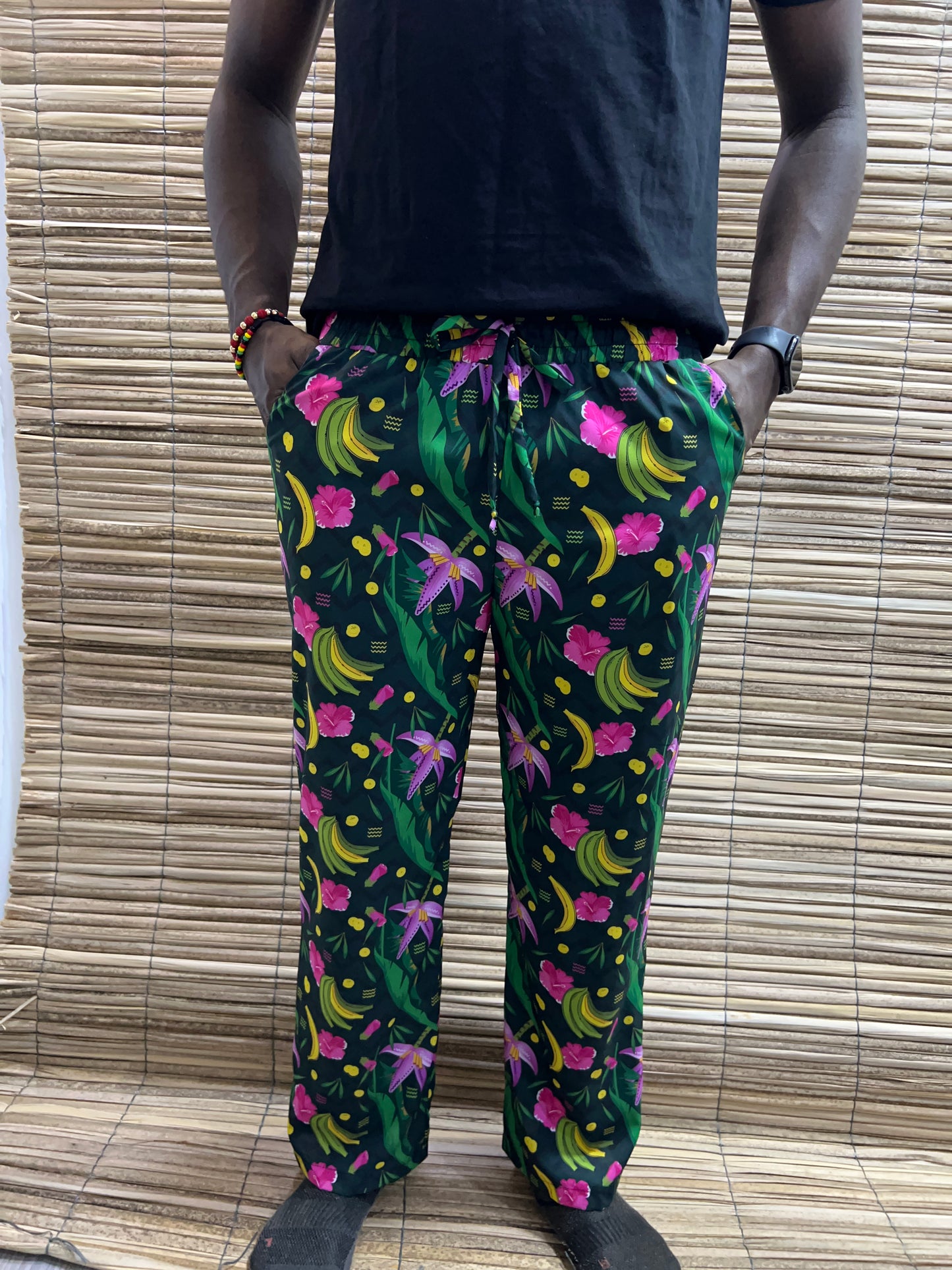 Pantalón Estampado Unisex Bota Ancha Diseño La taja.