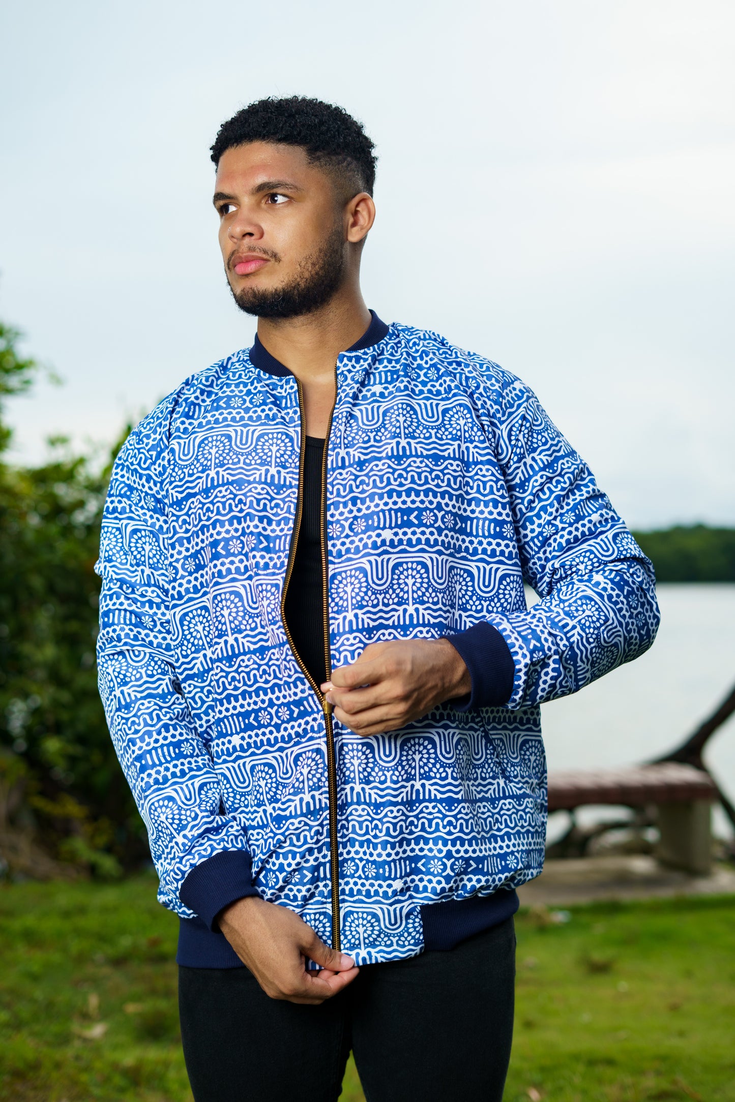 Chaqueta doble faz- Río Suriquí