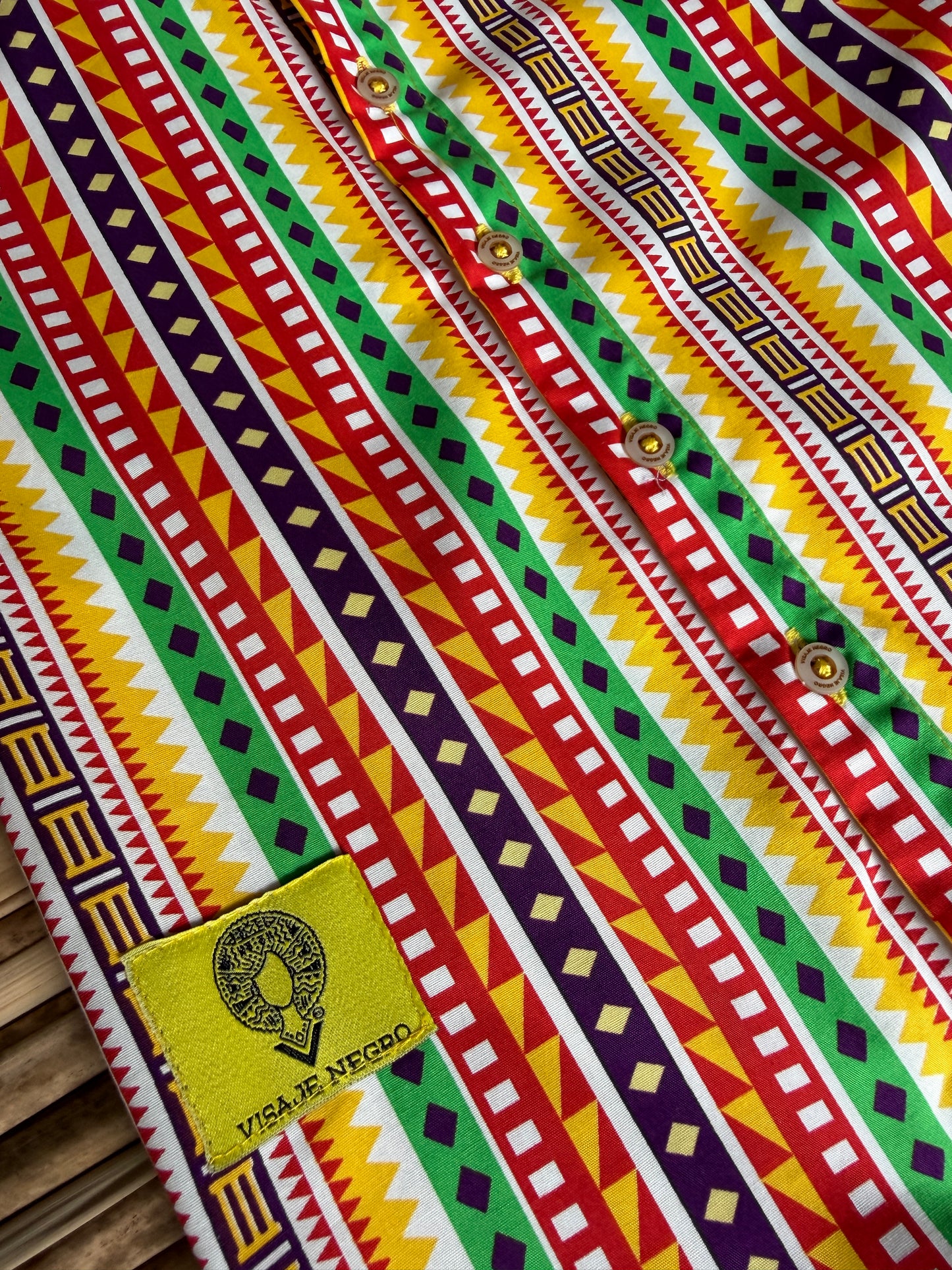 Camisa afro para niños Algodón 100%- Caminos