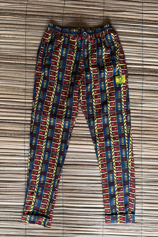 Pantalón unisex Estampado Diseño Vaivén de peces