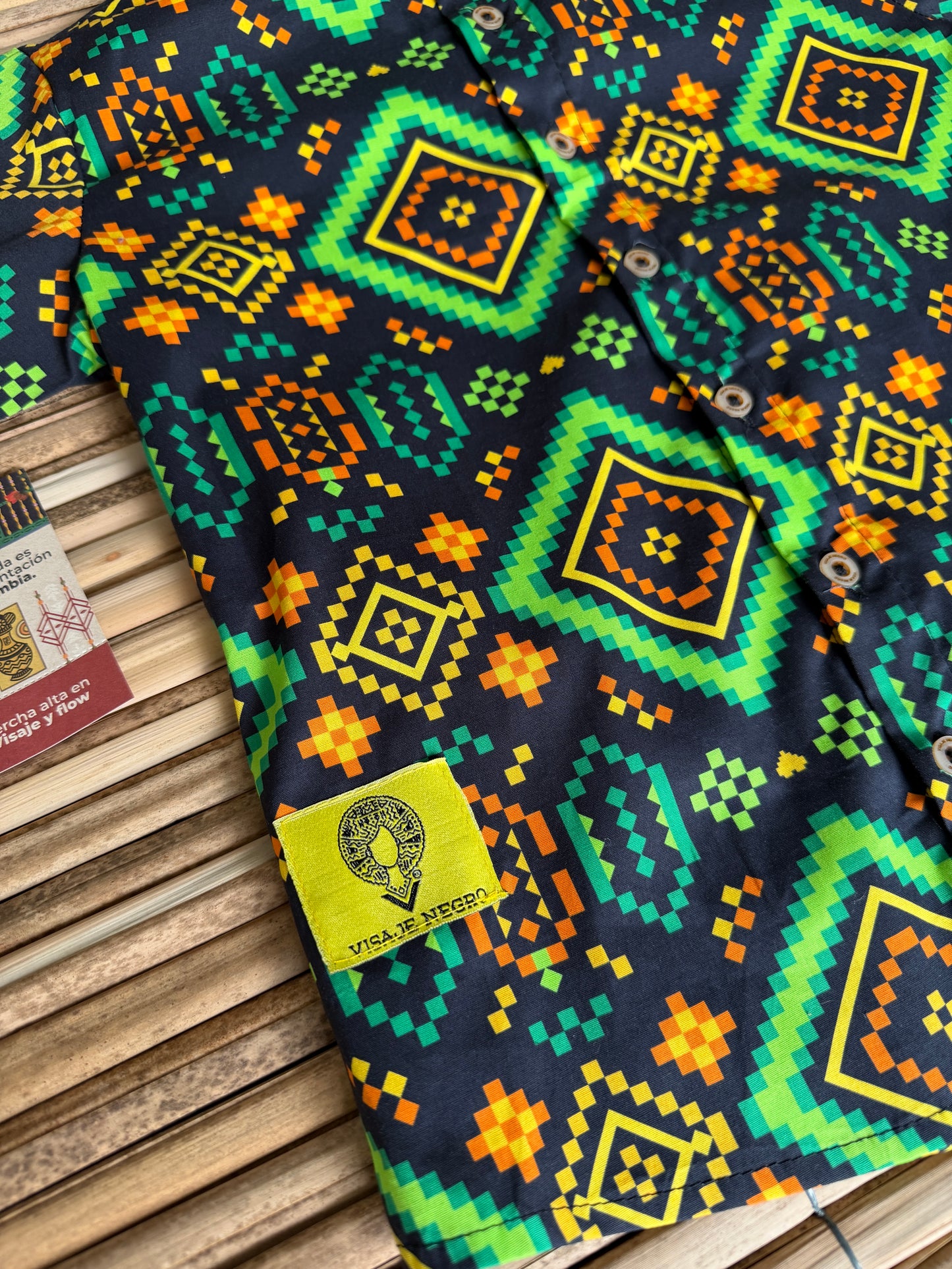Camisa afro para niños Algodón 100%- Carambolo