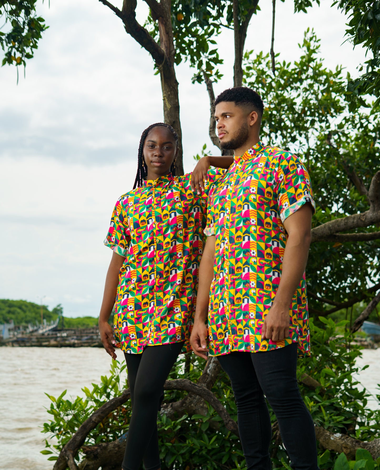 Camisón Unisex estampado Obrero