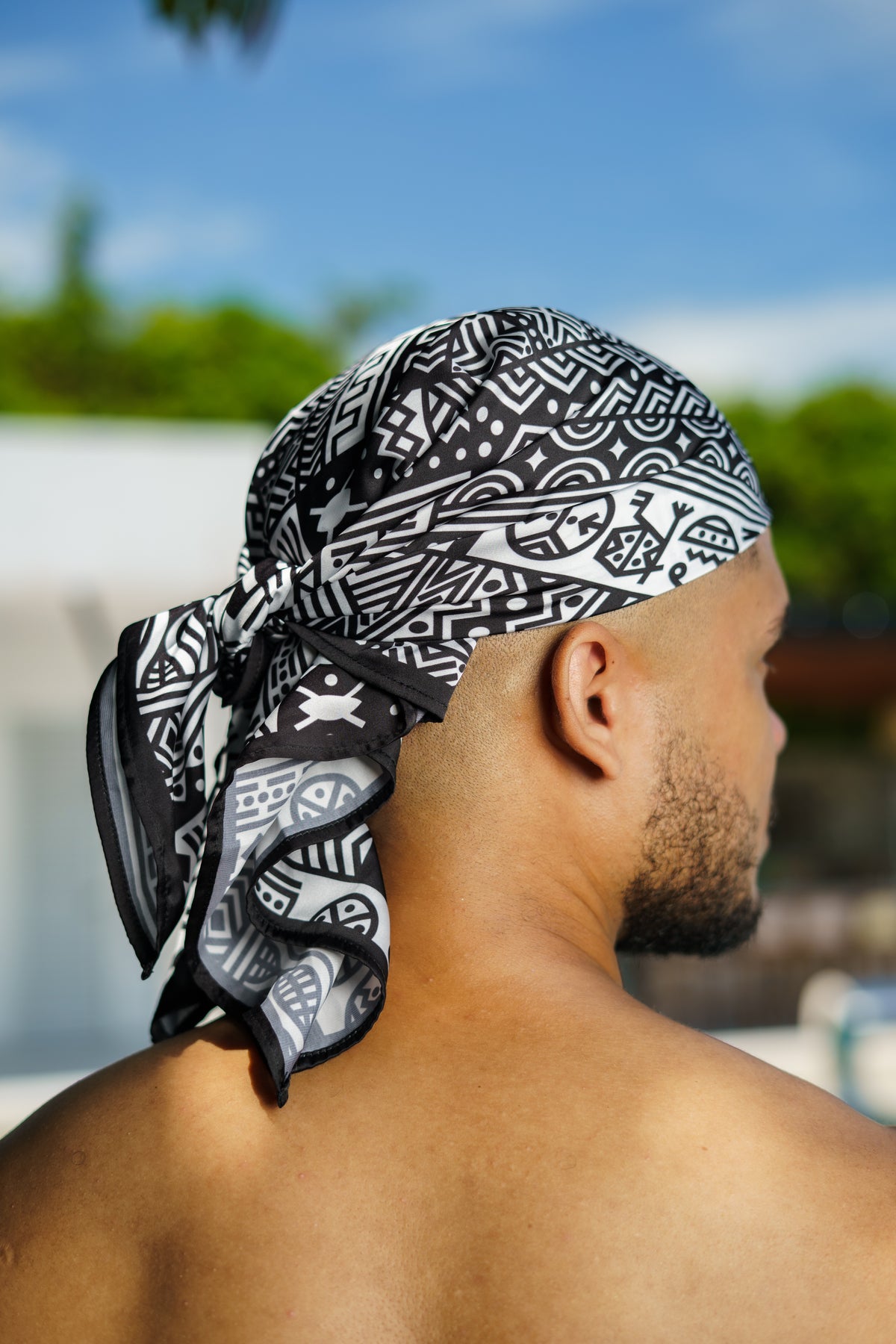 Pañuelo/Pañoleta Diseño Cultura Afrofuturista