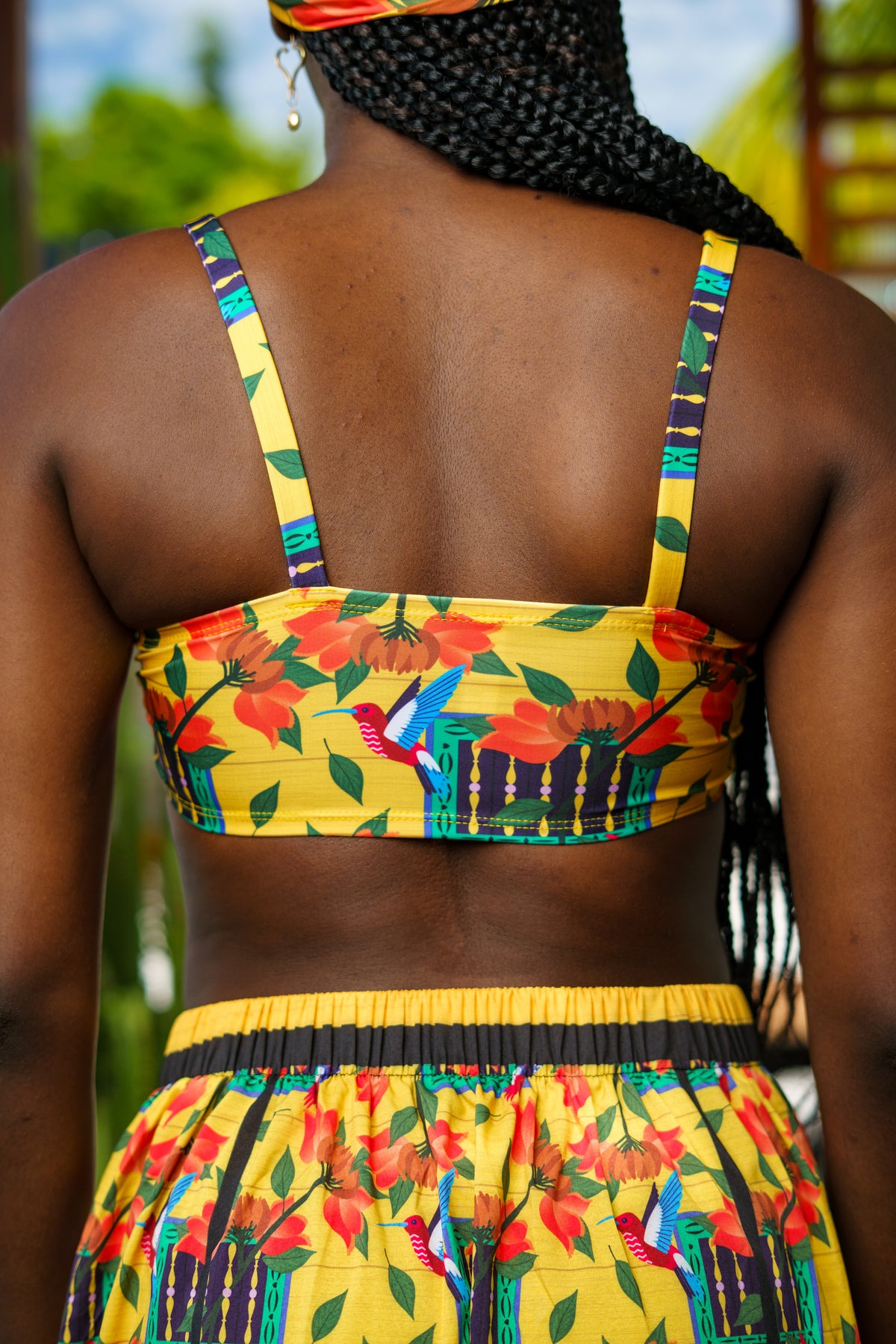 Top de bikini- Ventana de bolillo