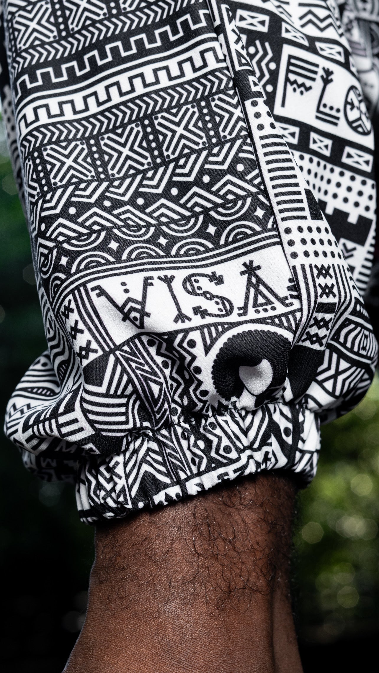 Jogger aladino Cultura Afrofuturista – diseño étnico colombiano Visaje Negro