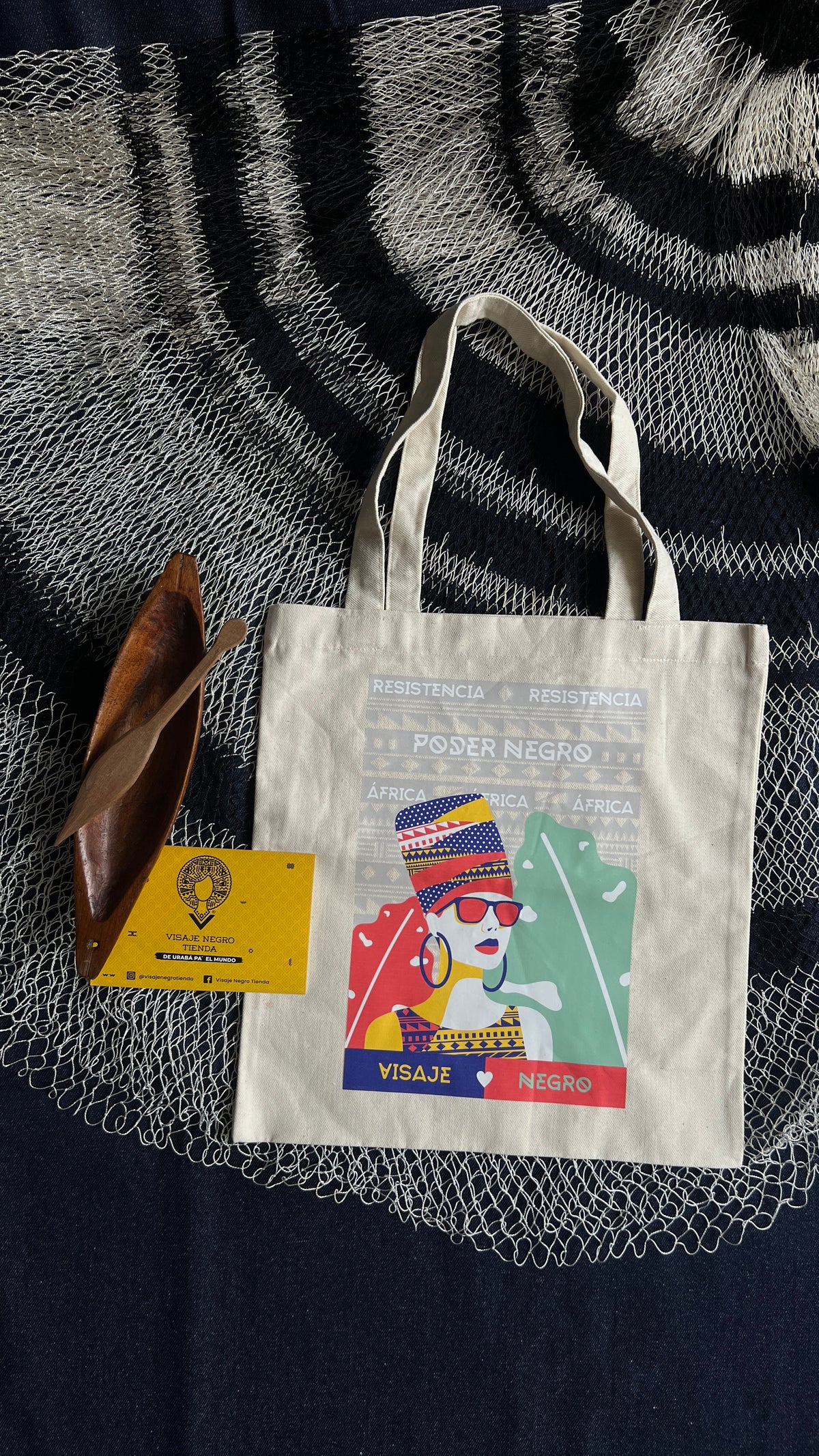 Tote bag/Bolsa de tela-Turbante