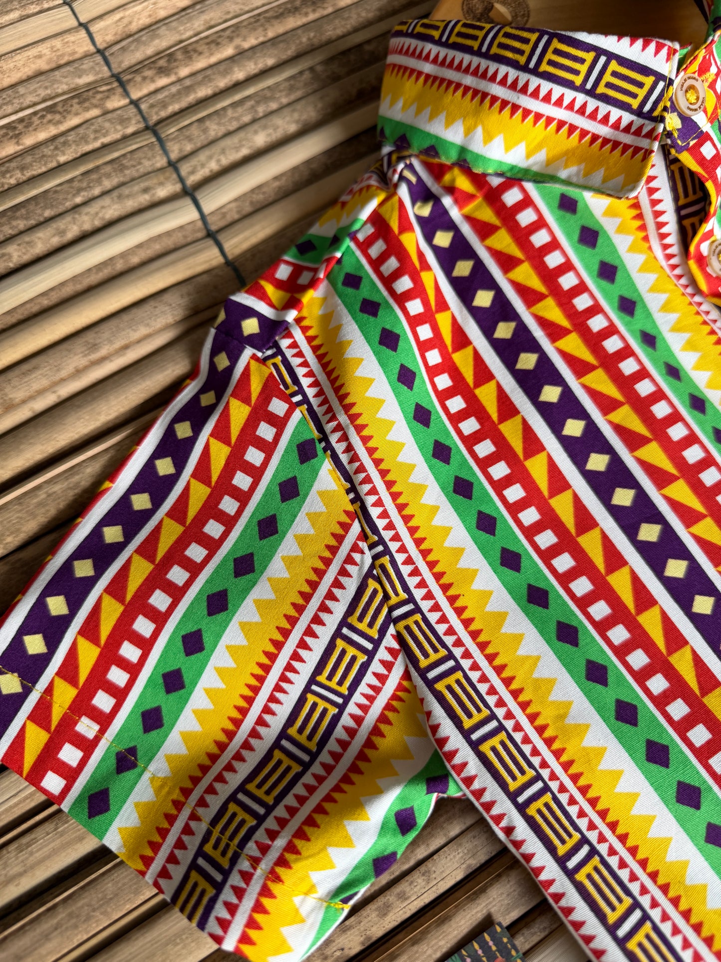 Camisa afro para niños Algodón 100%- Caminos