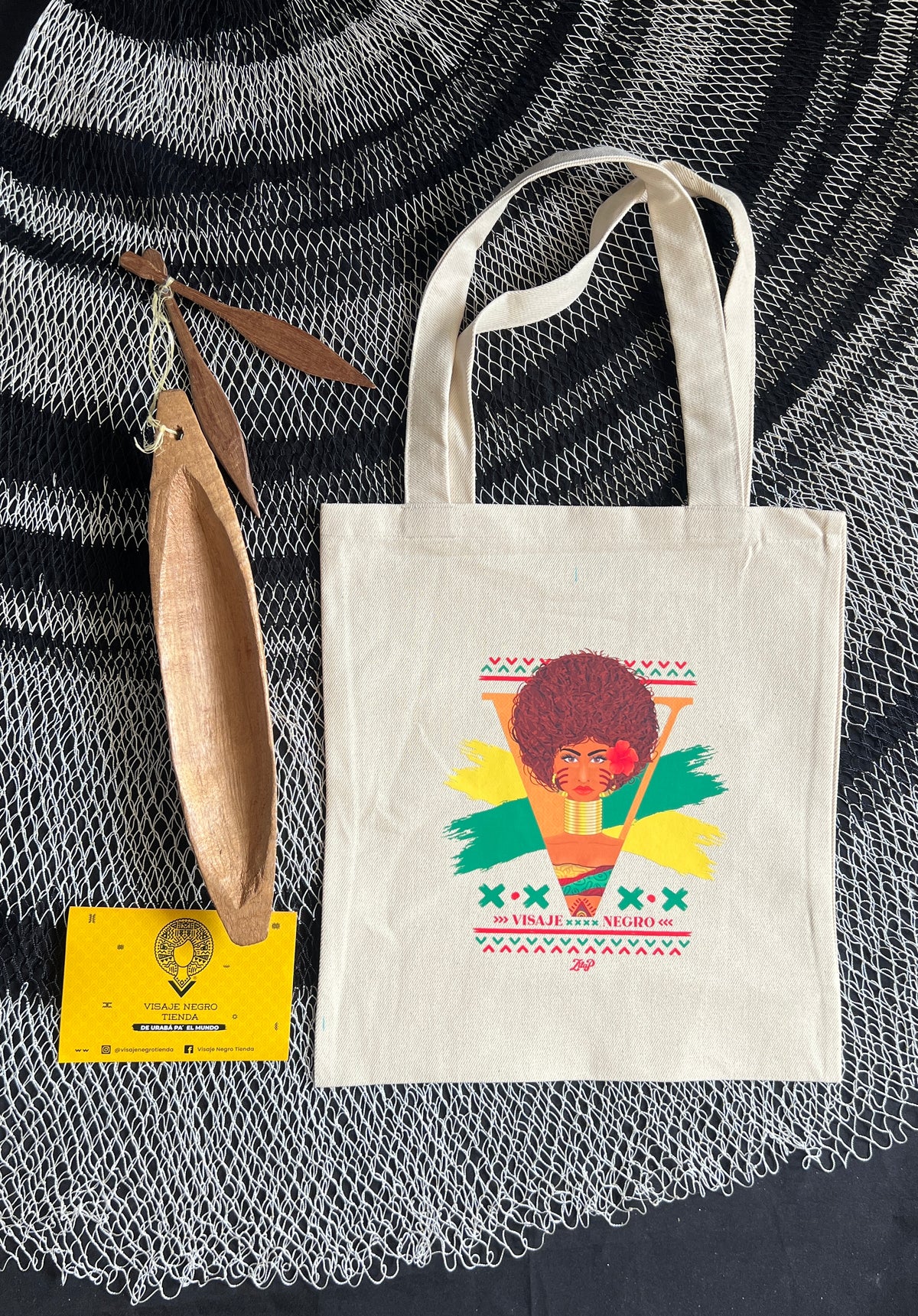 Tote bag/Bolsa de tela- African woman