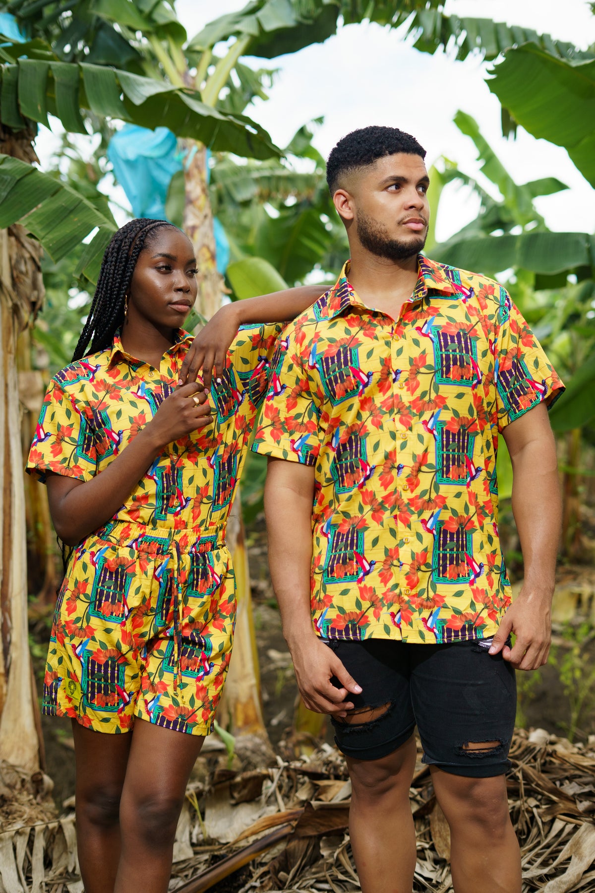 Camisa Ventana Bolillo Cuello Inglés - Ropa colombiana