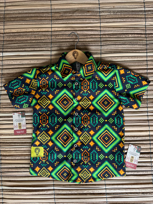 Camisa afro para niños Algodón 100%- Carambolo