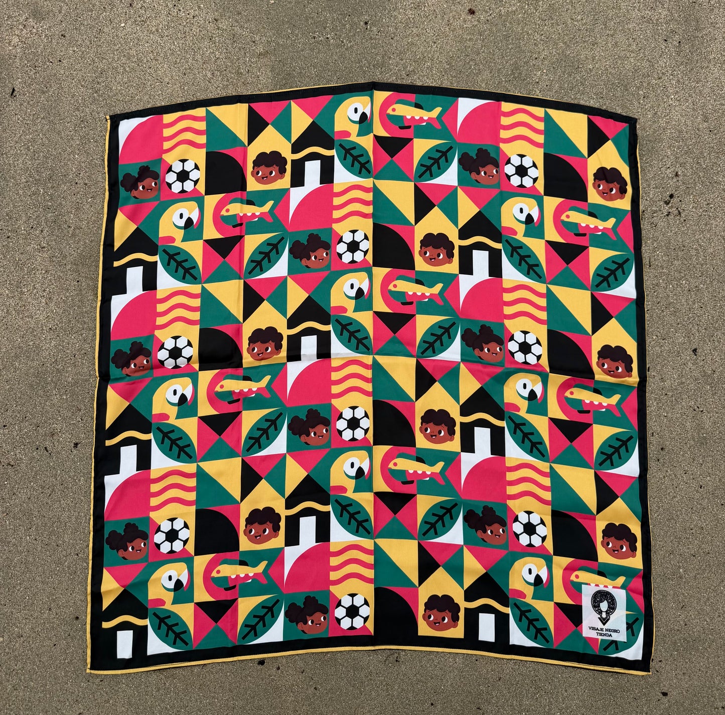 Pañuelo/Pañoleta Diseño Obrero