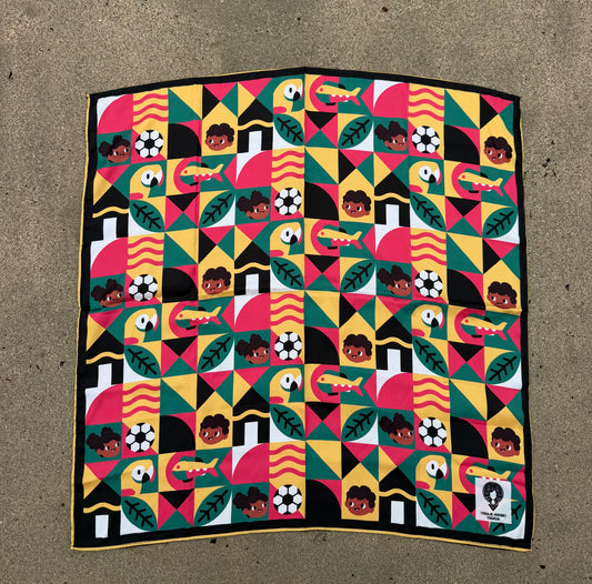 Pañuelo/Pañoleta Diseño Obrero