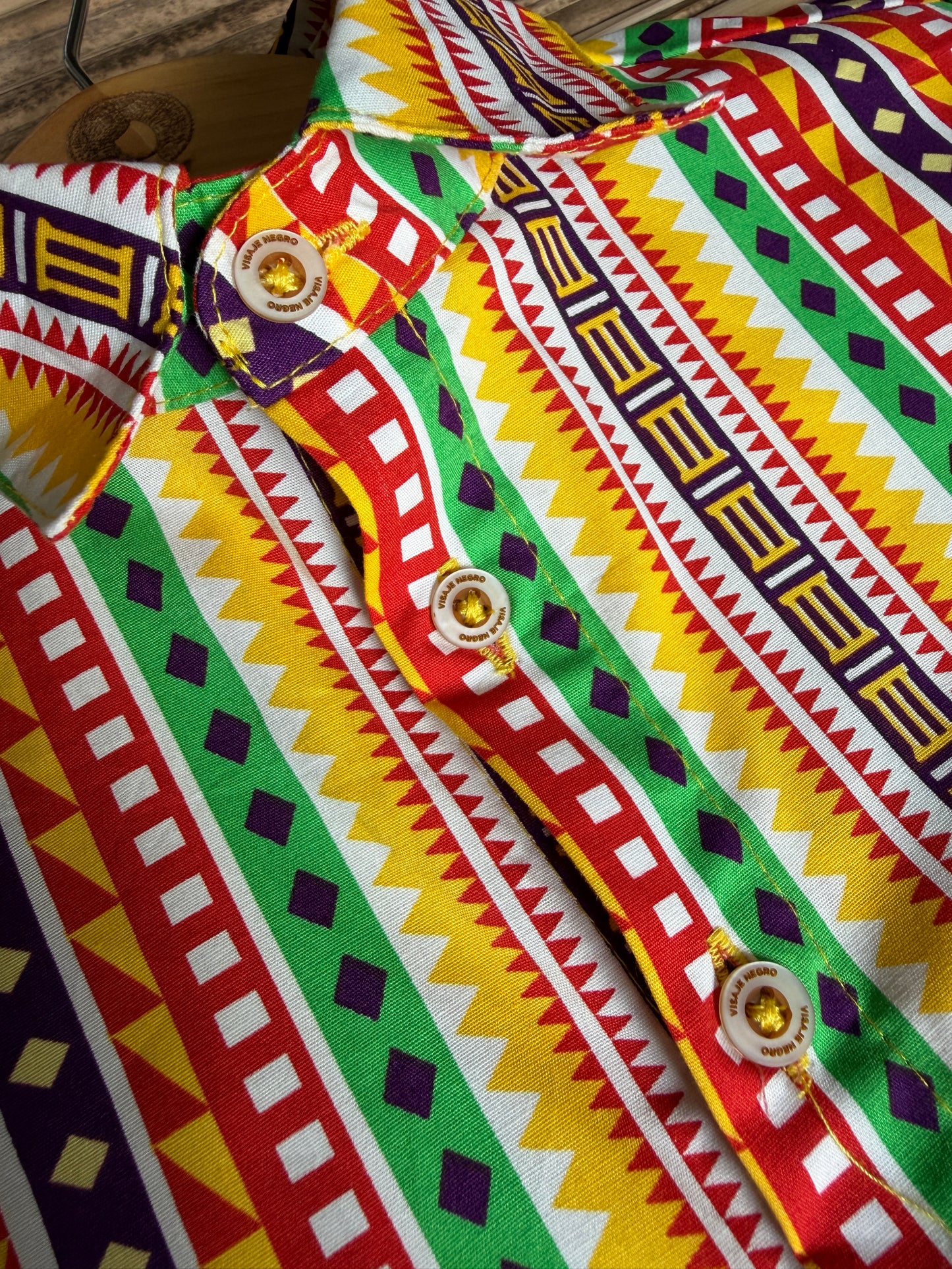 Camisa afro para niños Algodón 100%- Caminos
