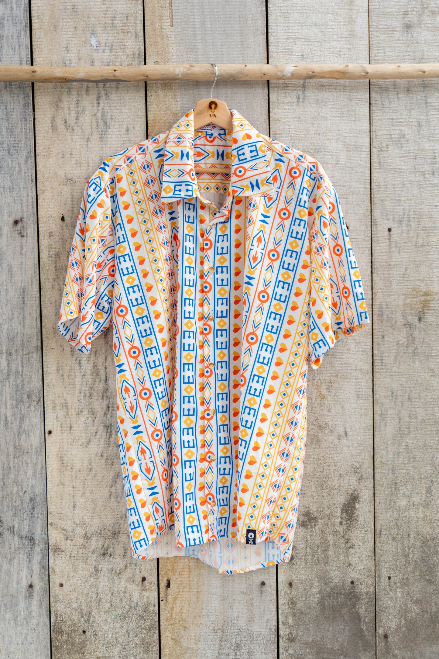 Camisa Ocaso - Cuello Inglés