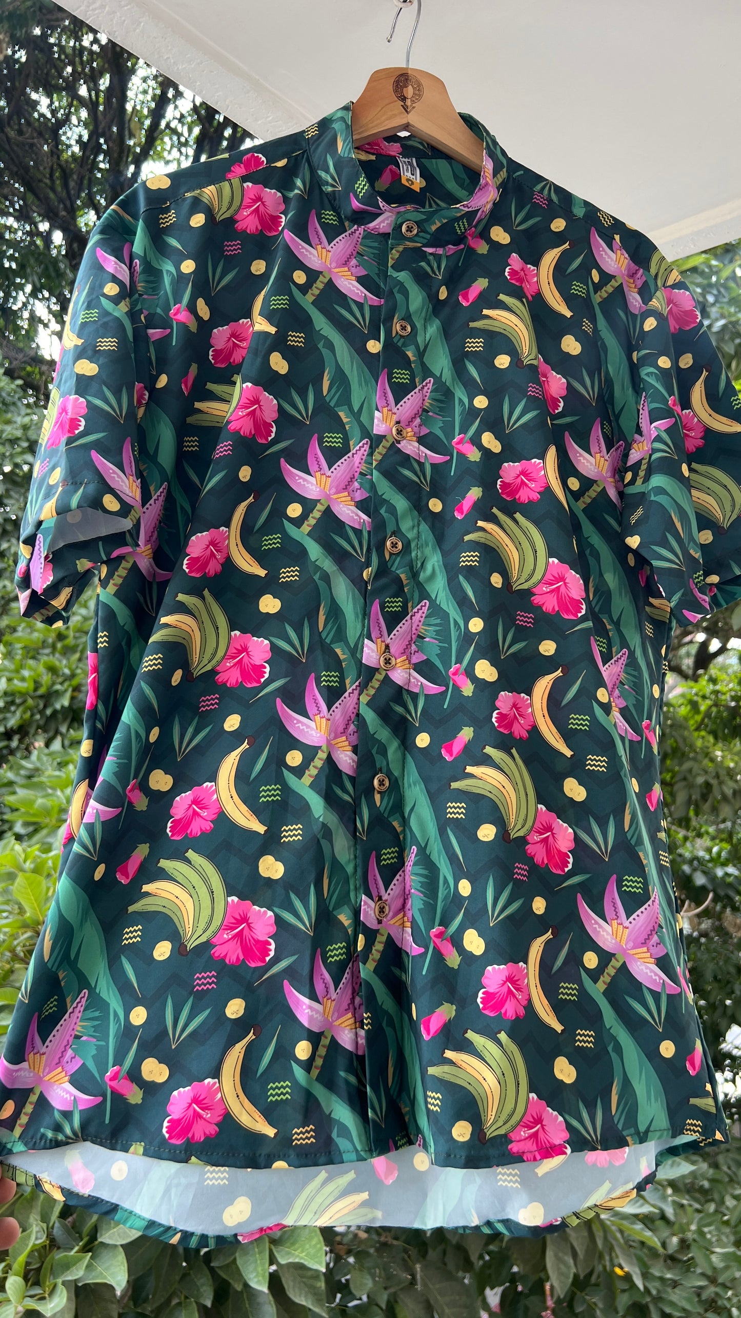 Camisa La Taja-Cuello Nerú- Ropa Afro Colombiana – diseño étnico colombiano Visaje Negro
