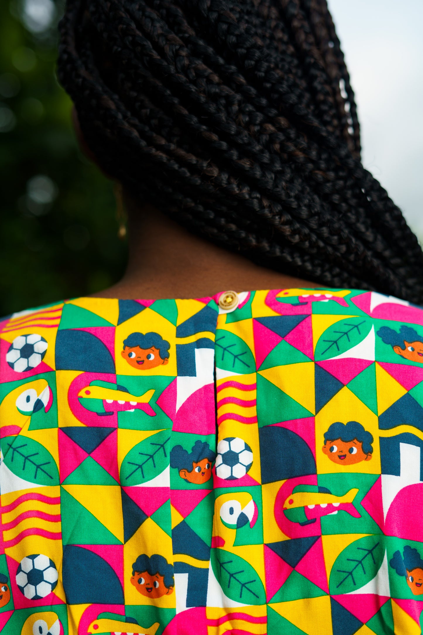 Blusa femenina estampada- Diseño Obrero