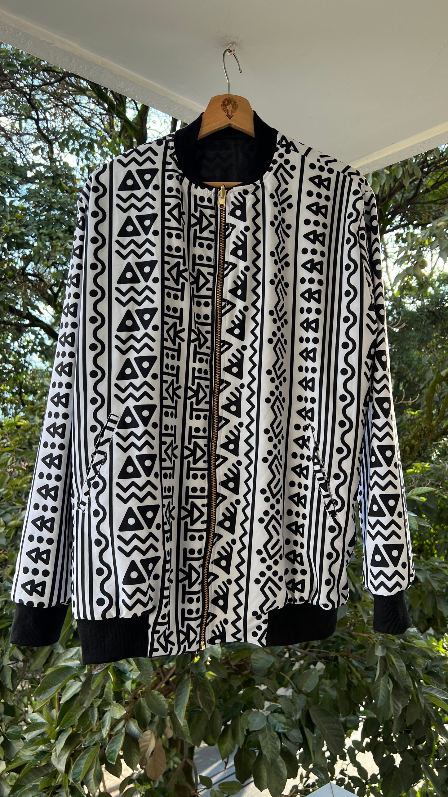 Chaqueta Tambo - Ropa Afro Colombiana – diseño étnico colombiano Visaje Negro