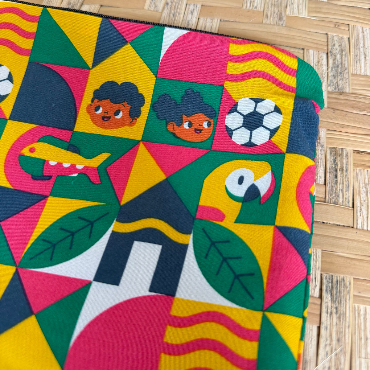 Cartuchera estampado-Obrero