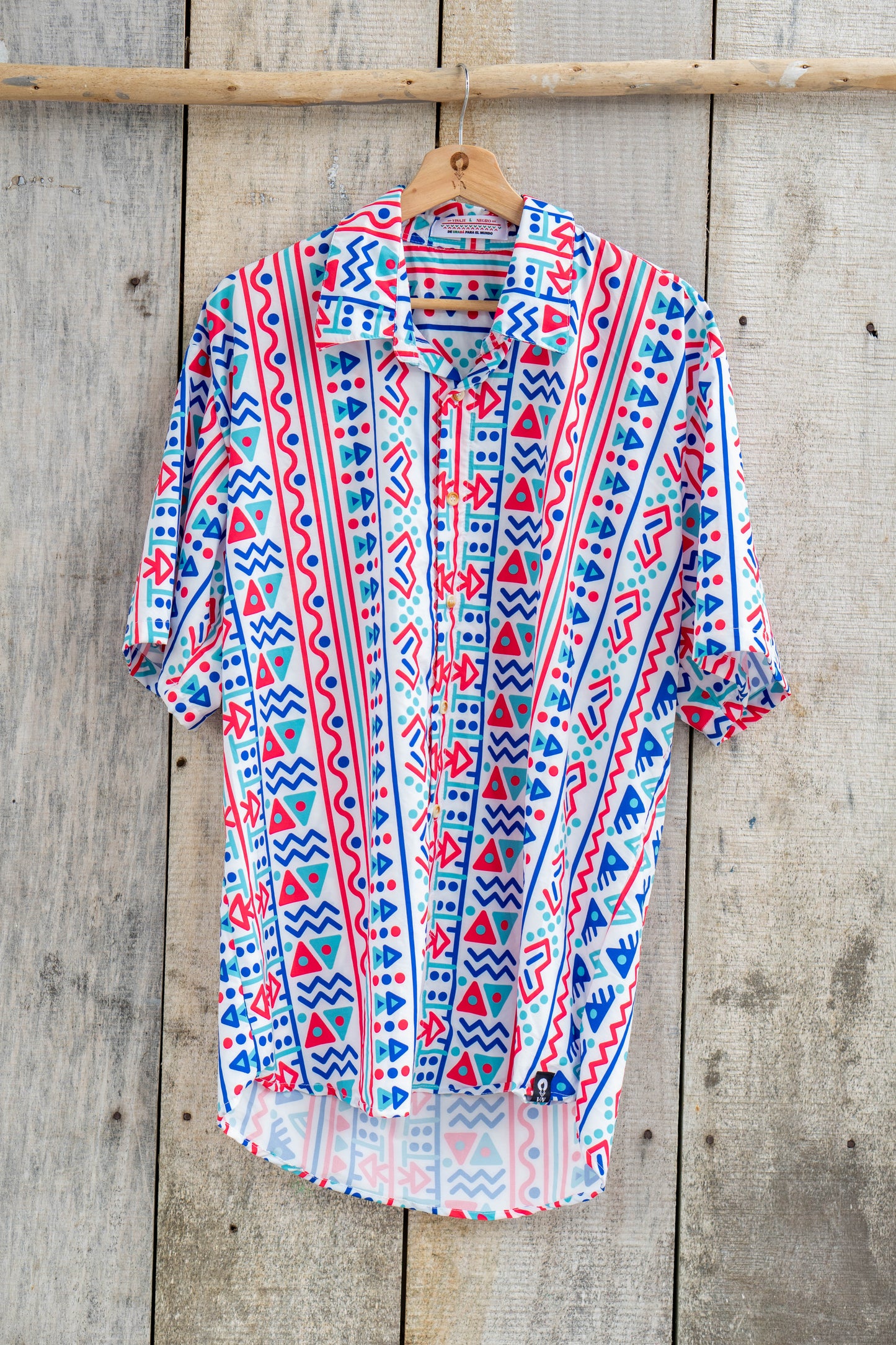 Camisa Palafitos - Cuello Inglés