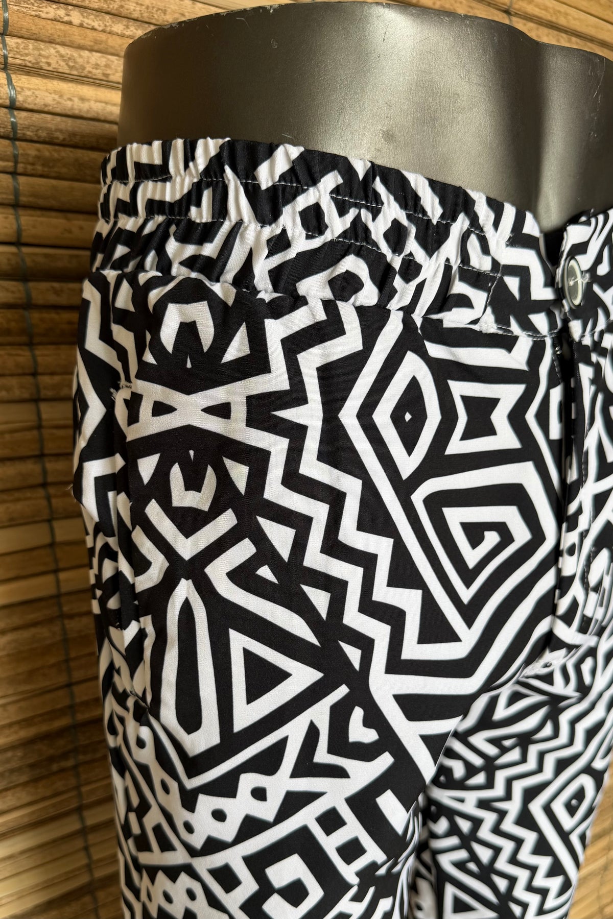 Pantalón unisex Estampado Diseño Techo e paja