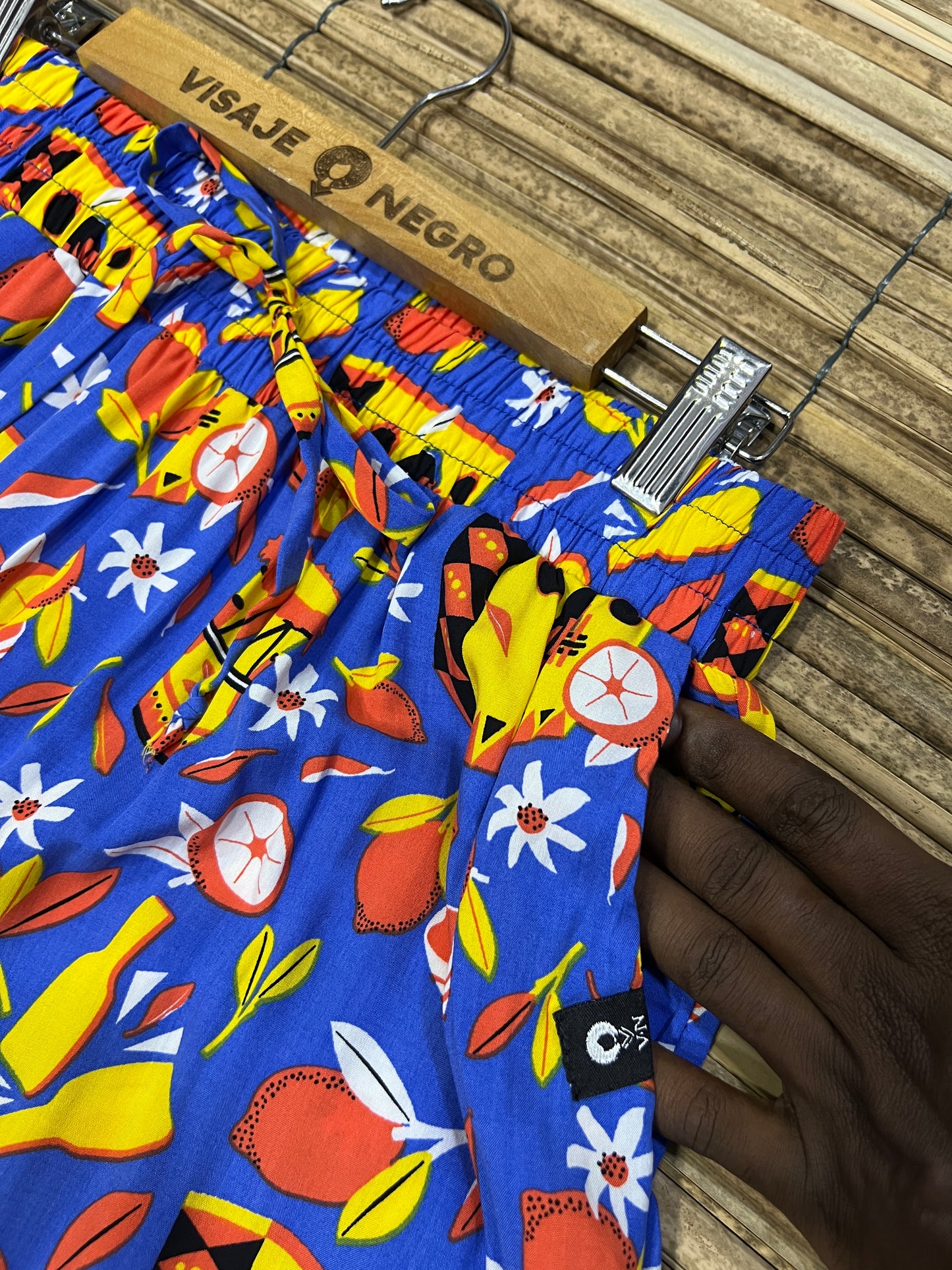 Pantalón estampado unisex Bota Ancha Diseño Sexteto