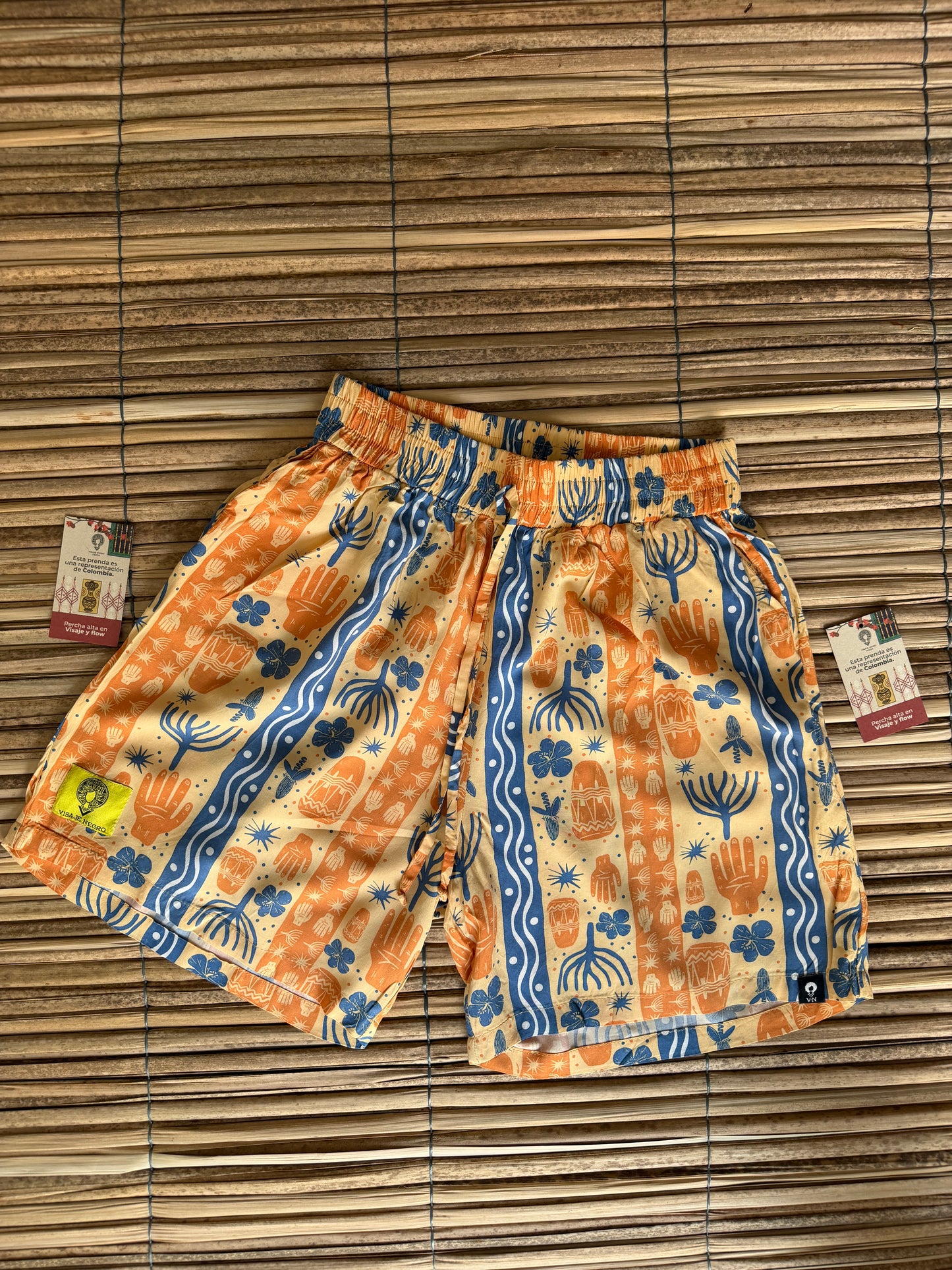 Bermuda/Short unisex estampado Bulla y pesca