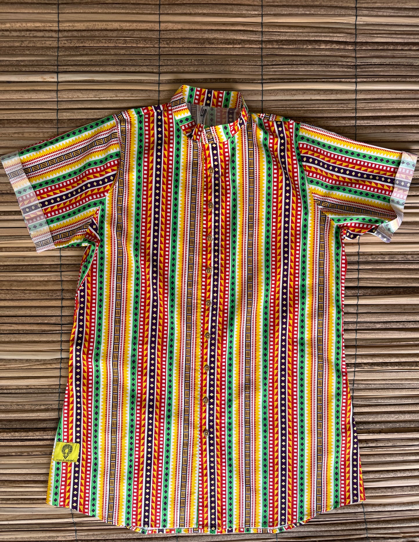 Camisón unisex  estampada Caminos 100% algodón