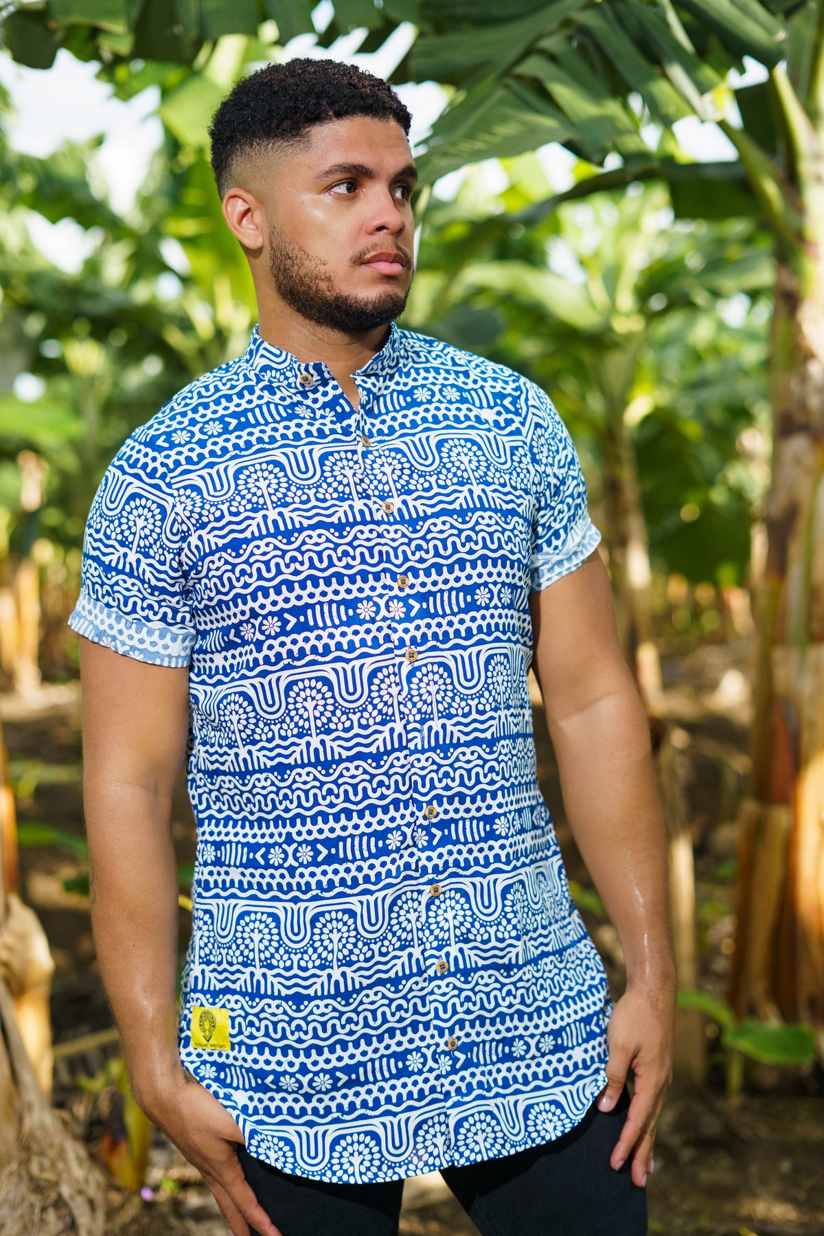 Camisón unisex. Estampado Río Suriquí