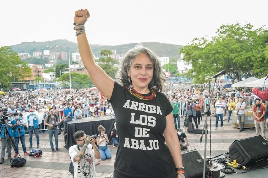 Camiseta estampada Arriba los de Abajo